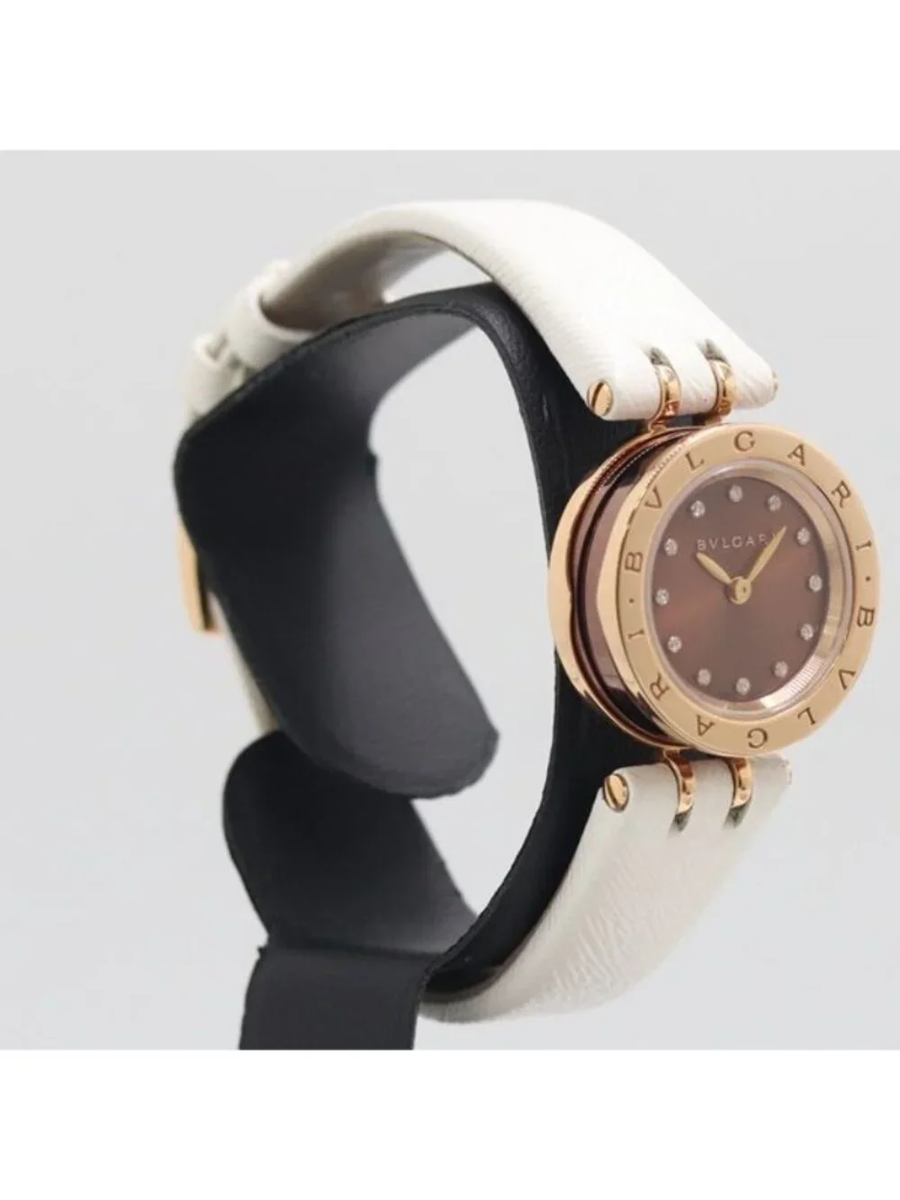 Bvlgari Quartz Brown Dial Watch